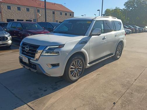 Aspen White Tricoat 2023 Nissan Armada SL 2WD