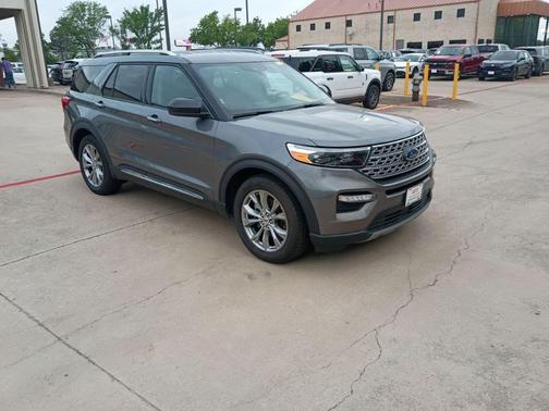 Carbonized Gray Metallic 2024 Ford Explorer Limited