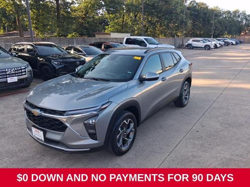 Sterling Gray Metallic 2025 Chevrolet Trax LT