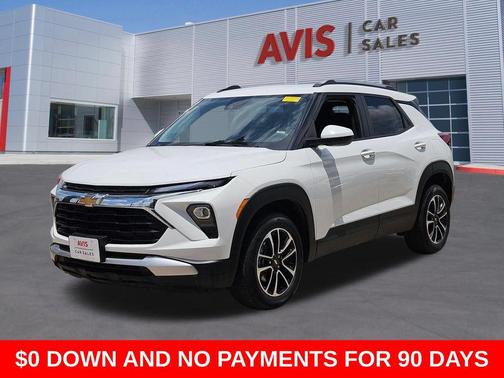 Summit White 2025 Chevrolet Trailblazer LT