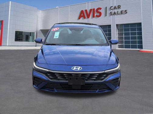Intense Blue 2025 Hyundai ELANTRA SEL