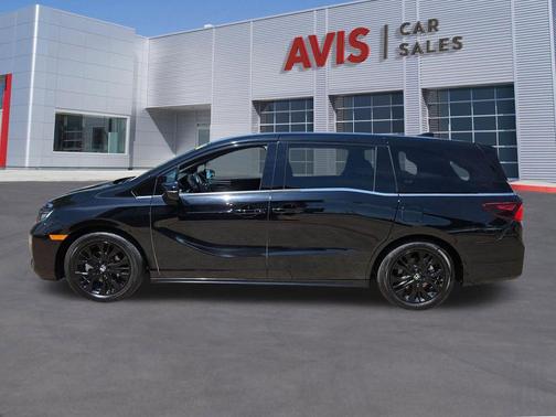 Crystal Black Pearl 2025 Honda Odyssey Sport-L