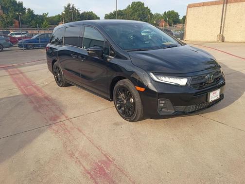 Crystal Black Pearl 2025 Honda Odyssey Sport-L