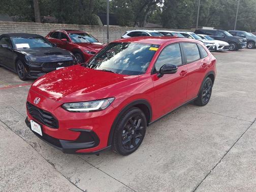 Milano Red 2025 Honda HR-V AWD Sport