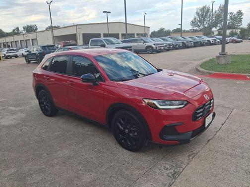 Milano Red 2025 Honda HR-V AWD Sport