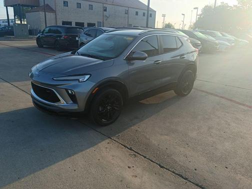 Gray Metallic 2024 Buick Encore GX Sport Touring