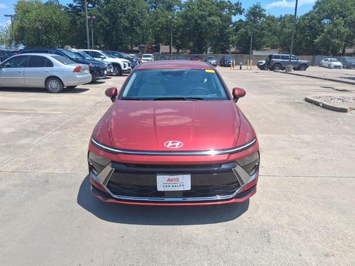 Ultimate red 2025 Hyundai SONATA SEL