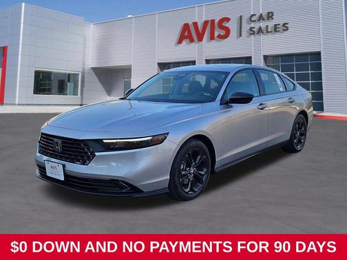 Solar Silver Metallic 2025 Honda Accord SE