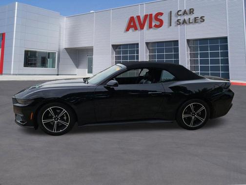Shadow Black 2025 Ford Mustang EcoBoost Premium