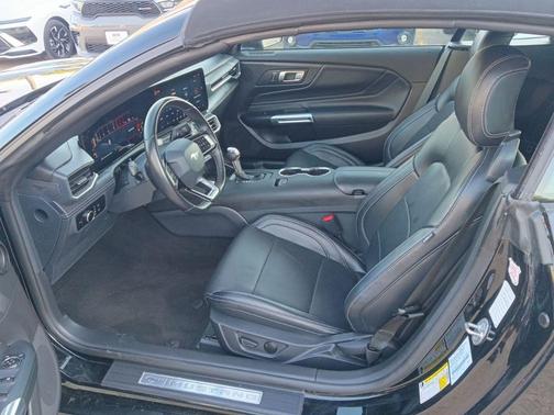 Shadow Black 2025 Ford Mustang EcoBoost Premium