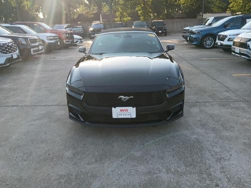 Shadow Black 2025 Ford Mustang EcoBoost Premium