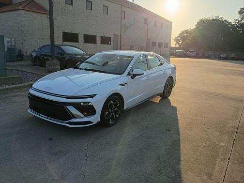 Serenity White 2025 Hyundai SONATA SEL
