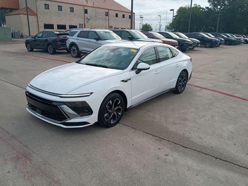 Serenity White 2025 Hyundai SONATA SEL