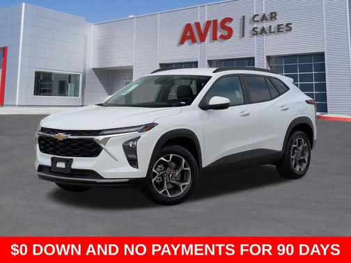 Summit White 2025 Chevrolet Trax LT
