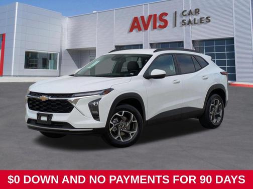 Summit White 2025 Chevrolet Trax LT