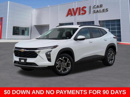 Summit White 2025 Chevrolet Trax LT