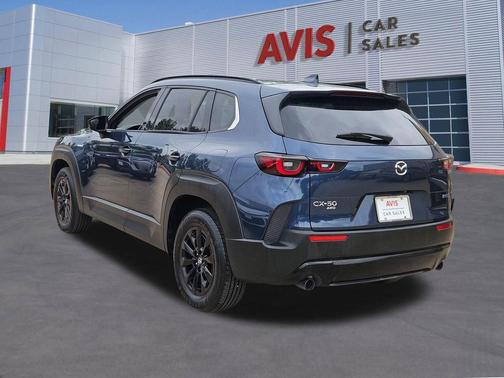 Ingot Blue Metallic 2025 Mazda CX-50 Hybrid Premium Package