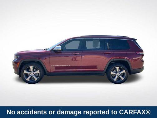 Velvet Red Pearlcoat 2021 Jeep Grand Cherokee L Limited