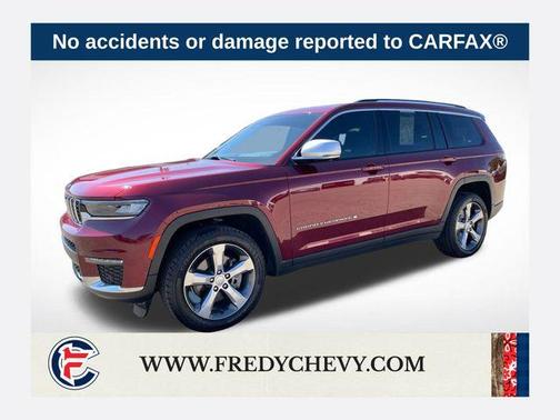 Velvet Red Pearlcoat 2021 Jeep Grand Cherokee L Limited