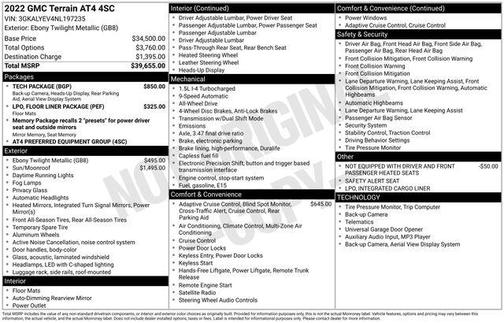 2022 GMC Terrain AT4