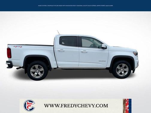 Summit White 2017 Chevrolet Colorado LT