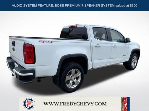 Summit White 2017 Chevrolet Colorado LT