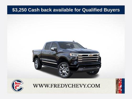 Black 2026 Chevrolet Silverado 1500 High Country