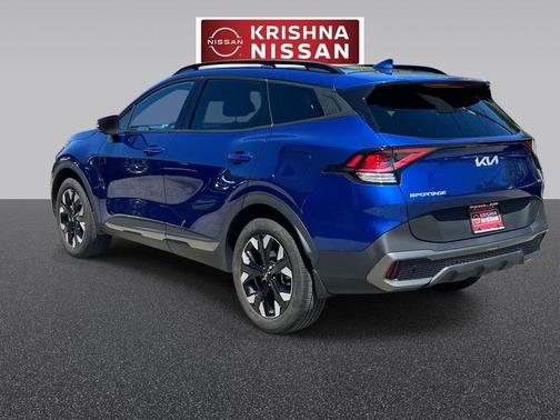 Sapphire Blue 2023 Kia Sportage X-Line