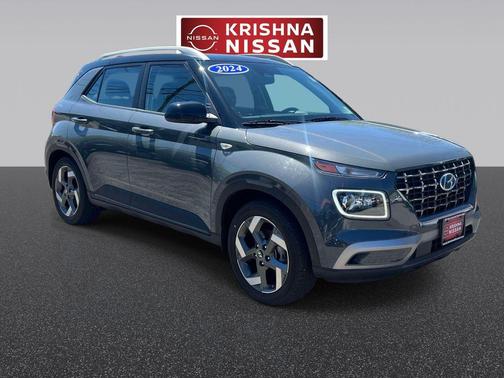 Gray 2024 Hyundai VENUE Limited