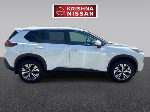White 2023 Nissan Rogue SV