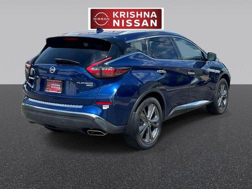 Deep Blue Pearl 2021 Nissan Murano Platinum