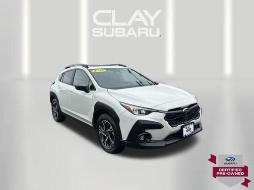 Crystal White Pearl 2024 Subaru Crosstrek Premium