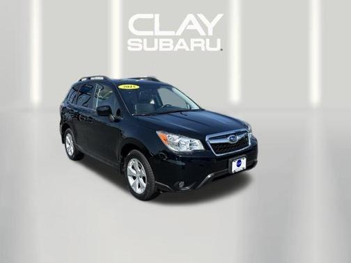 Crystal Black Silica 2015 Subaru Forester 2.5i Limited