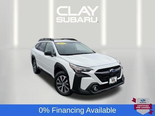 Crystal White Pearl 2025 Subaru Outback Premium