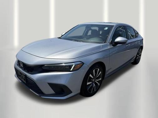 Silver 2023 Honda Civic EX-L