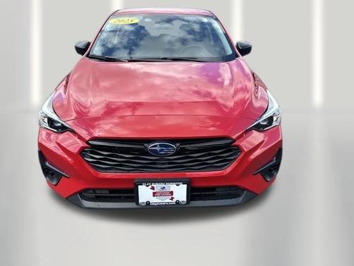 Pure Red 2025 Subaru Impreza Base