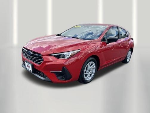 Pure Red 2025 Subaru Impreza Base