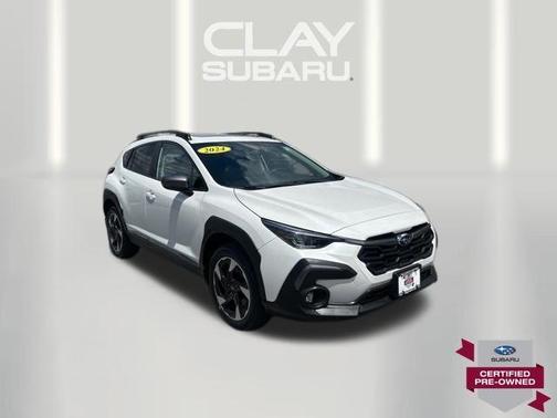 Crystal White Pearl 2024 Subaru Crosstrek Limited