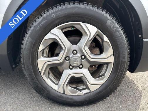 Lunar Silver Metallic 2018 Honda CR-V EX