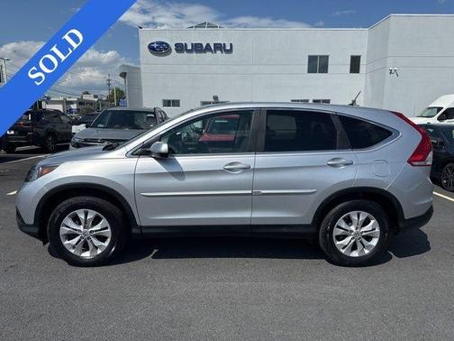 Silver 2013 Honda CR-V EX