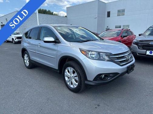 Silver 2013 Honda CR-V EX