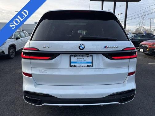 Alpine White 2024 BMW X7 M60i