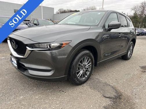 Machine Gray Metallic 2021 Mazda CX-5 Touring