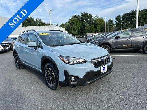 Cool-Gray Khaki 2021 Subaru Crosstrek Premium