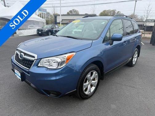 Quartz Blue Pearl 2015 Subaru Forester 2.5i Premium