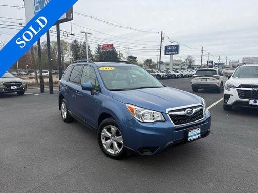 Quartz Blue Pearl 2015 Subaru Forester 2.5i Premium