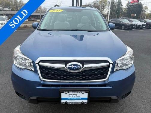 Quartz Blue Pearl 2015 Subaru Forester 2.5i Premium
