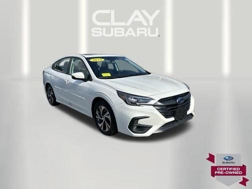 Crystal White Pearl 2024 Subaru Legacy Premium