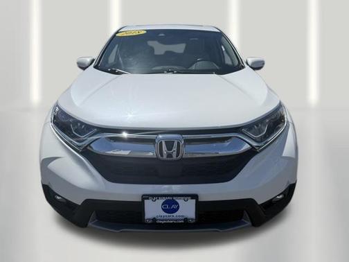White 2018 Honda CR-V EX-L