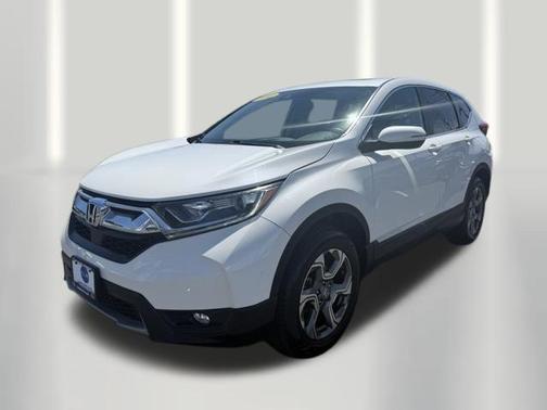 White 2018 Honda CR-V EX-L